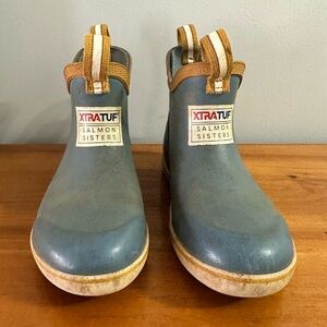 Kids XtraTuf Deck Boots “Salmon Sisters” - Size 11
